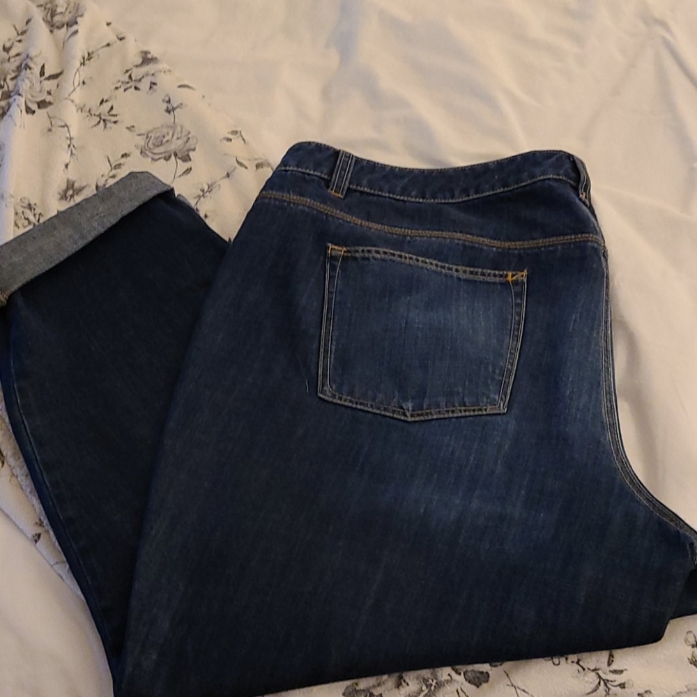 Talbots Dark wash boyfriend jeans